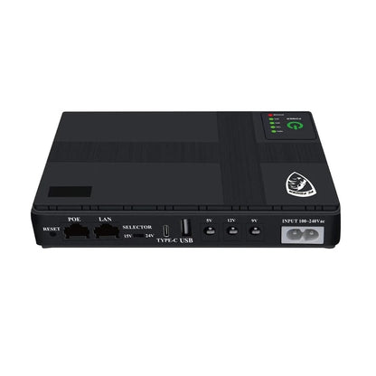 PC Power 10400mAh Mini DC UPS - Mini UPS for WiFi Router, ONU & CCTV