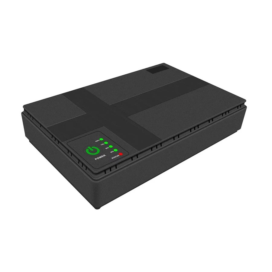 PC Power 10400mAh Mini DC UPS - Mini UPS for WiFi Router, ONU & CCTV